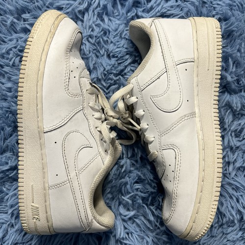 Air Force 1 Low White Size 3 Youth Classic Outdoor Casual - Picture 2 of 10