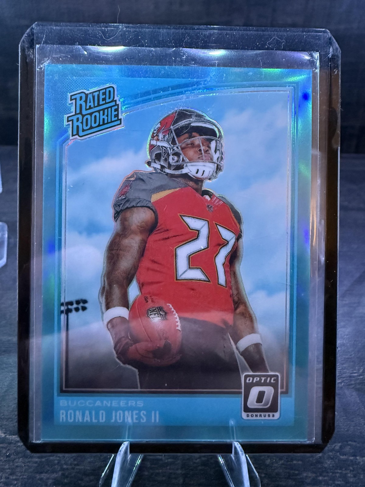 2018 Donruss Optic #159 Ronald Jones II Blue #/149