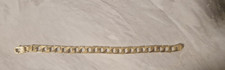 Vintage 9ct Gold Geometric Bracelet – 11g – Hallmarked 375