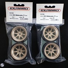 Scale Dynamics RS-Watanabe Wheels (Gold) ⑨⑫