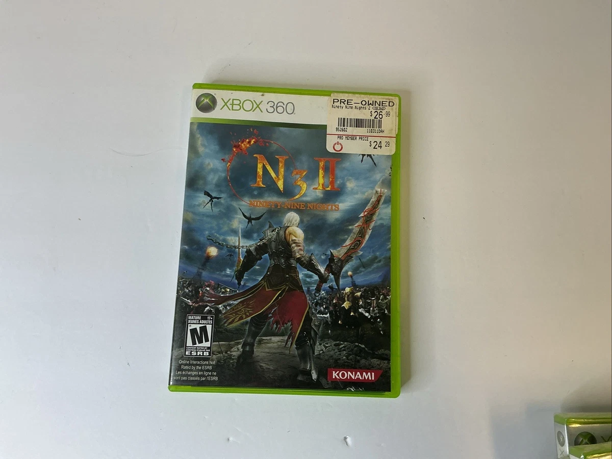 (未使用･未開封品)　NINETY-NINE NIGHTS II(ナインティナイン・ナイツII) - Xbox360 ar3p5n1 N3 II NINETY-NINE NIGHTS 2 (XBOX 360, 2010) NTSC COMPLETE | eBay