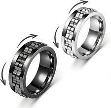 Stressabbau Und Anti-Angst-Ringe Drehring Geg...