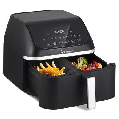 Heißluftfritteuse Airfryer Fritteuse Air Fryer Frittieren Heißluft Schwarz