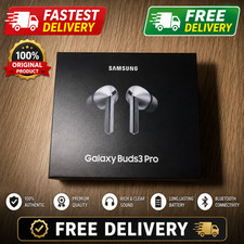 Samsung Galaxy Buds 3 Pro AI True Wireless Noise Cancelling Earbuds - Silver