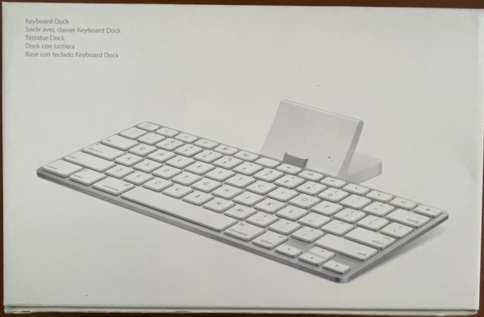 iPad Keyboard Dock MC533D/A ORIGINAL- Apple Dockingstation Tastatur iPad 1 2 3 4