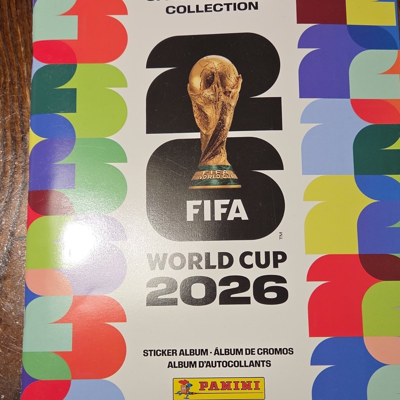 Panini FIFA World Cup 2026 Official Sticker Album Book w/ 0 Stickers