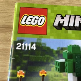 INSTRUCTIONS ONLY LEGO THE FARM 21114 Minecraft Manual Only