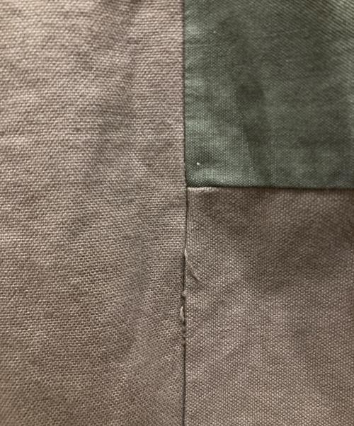 H.R.REMAKE                    patchwork coverall … - image 7