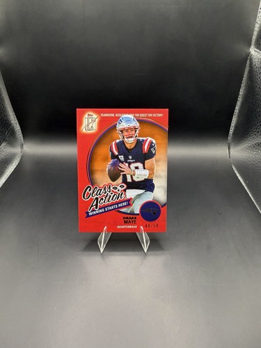 2025 Topps Signature Drake Maye Orange (RAW)