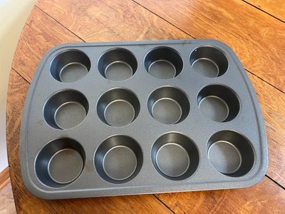 Unbranded Muffin Bake Tin 12 Cup Cupcake Pan Non-Stick Kitchen Bakeware Ovenware