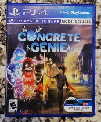 Concrete Genie (Sony PlayStation PS4, Tested, VR Mode Included,FAST SHIPPING 