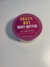 Trader Joe s Brazil Nut Body Butter 8oz Moisturizing Cream NEW