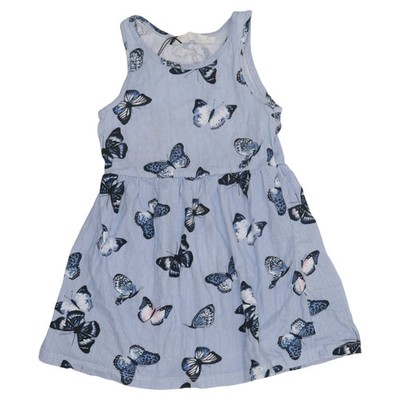 H&M, Kleid, Größe: 92, Weiß, Baumwolle, Sonstiges, Mädchen #Nuz
