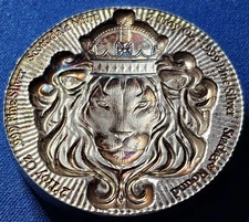 2 oz .999 Silver STACKER ROUND Scottsdale Mint - 2 oz .999 Silver. Vivid Toning!