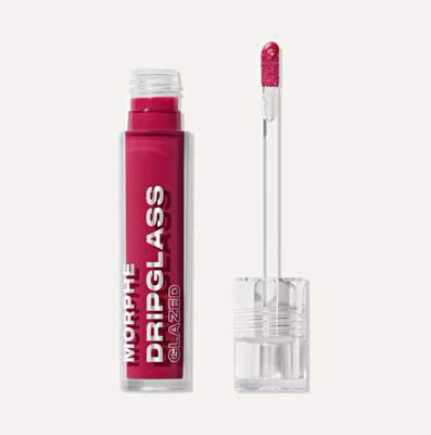 Morphe Dripglass Glazed High Shine Lip Gloss Berry Stained 0.12 fl oz