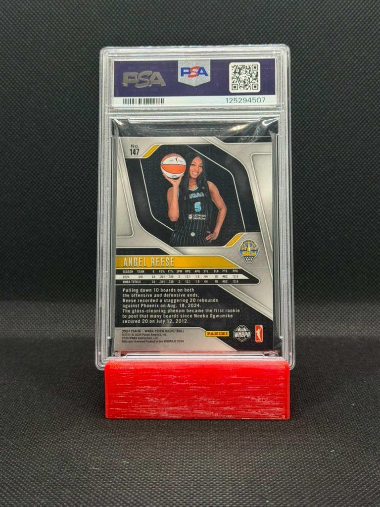 2024 PANINI PRIZM WNBA #147 ANGEL REESE ROOKIE RC PSA 9 view 2