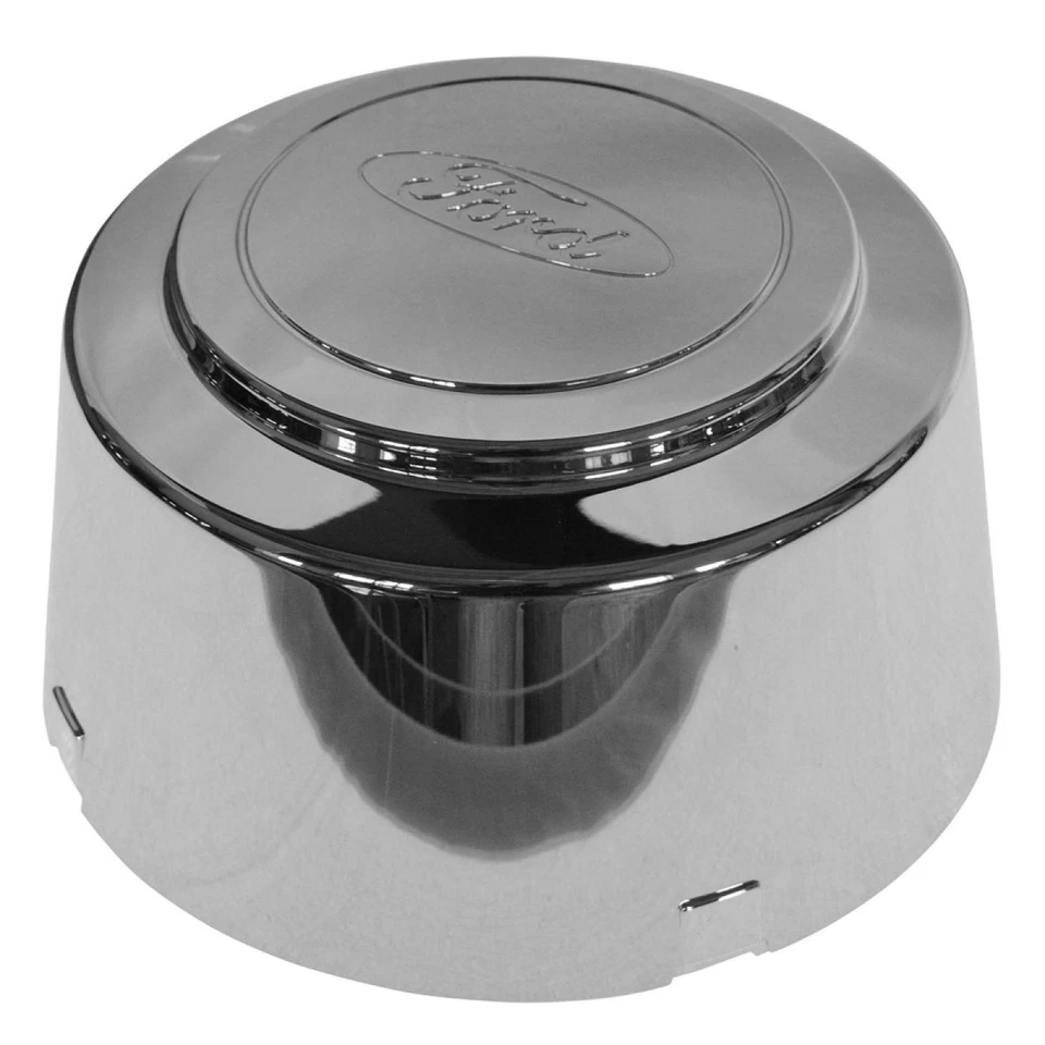 Tapacubos central de rueda trasera cromados OEM para Ford F250 F350 E350 E450 nuevo Foto 3 de 4