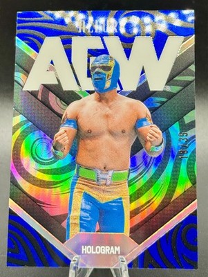 2026 UD Allure AEW  Black & Blue Parallel  #25  HOLOGRAM  #'d 18/35