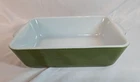 Pyrex Vintage Verde Avocado Green Refrigerator Dish 503 (No Lid)