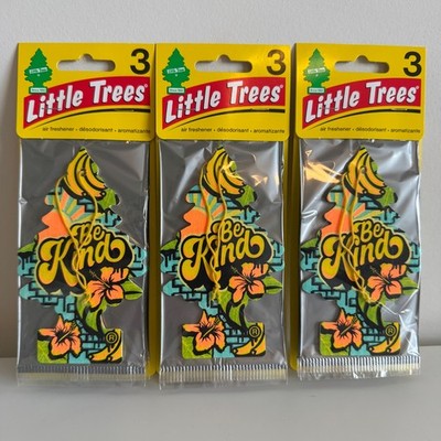 Lot Of 3 New Packs Of 3 Little Trees Air Freshener Be Kind Fragrance (9 Total)