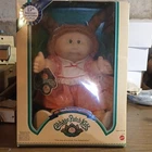 Cabbage Patch Kids 15th Anniversary 16" Girl Doll Brown Curly Hair 1998 Box
