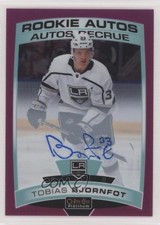 2019 O-Pee-Chee Platinum Rookie Autos Matte Pink 43/99 Tobias Bjornfot Auto 9zx