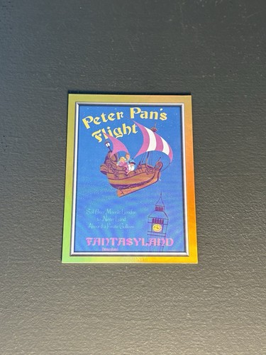 Peter Pan's Flight [PETG Variation] #P-5 2025 Topps Disneyland 70th Anniversary Poster card