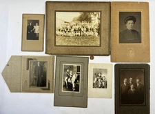 7 Rolls + Rolles Family Photos Incl.  1925  Family Reunion NY Group All Labeled