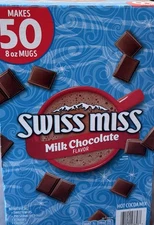 Swiss Miss Milk Chocolate Cocoa Mix – 50 Count Servings, Rich & Creamy