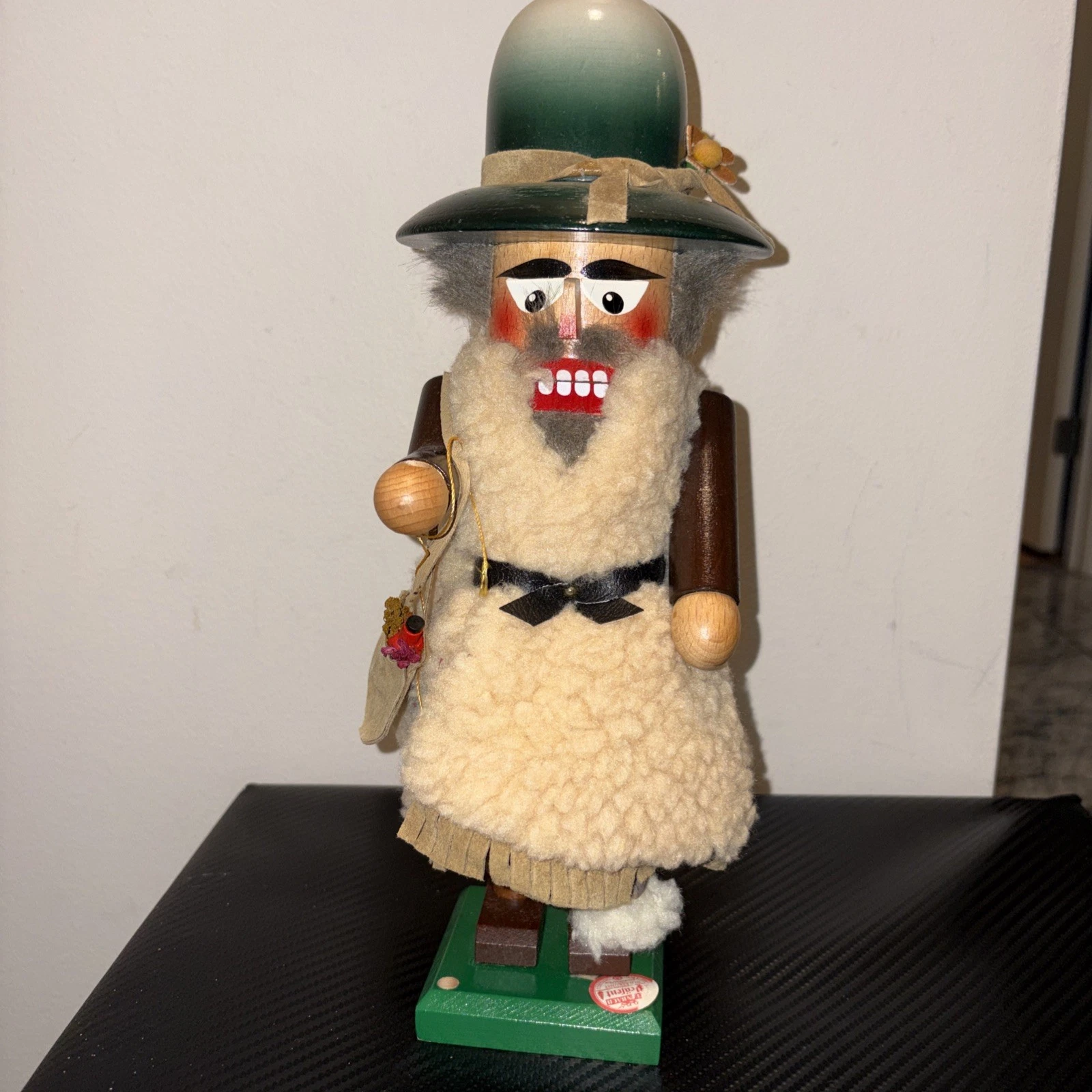 Steinbach German Nutcracker Shepherd 12.5" Vintage Wooden Figurine With Bottle
Opens in a new window