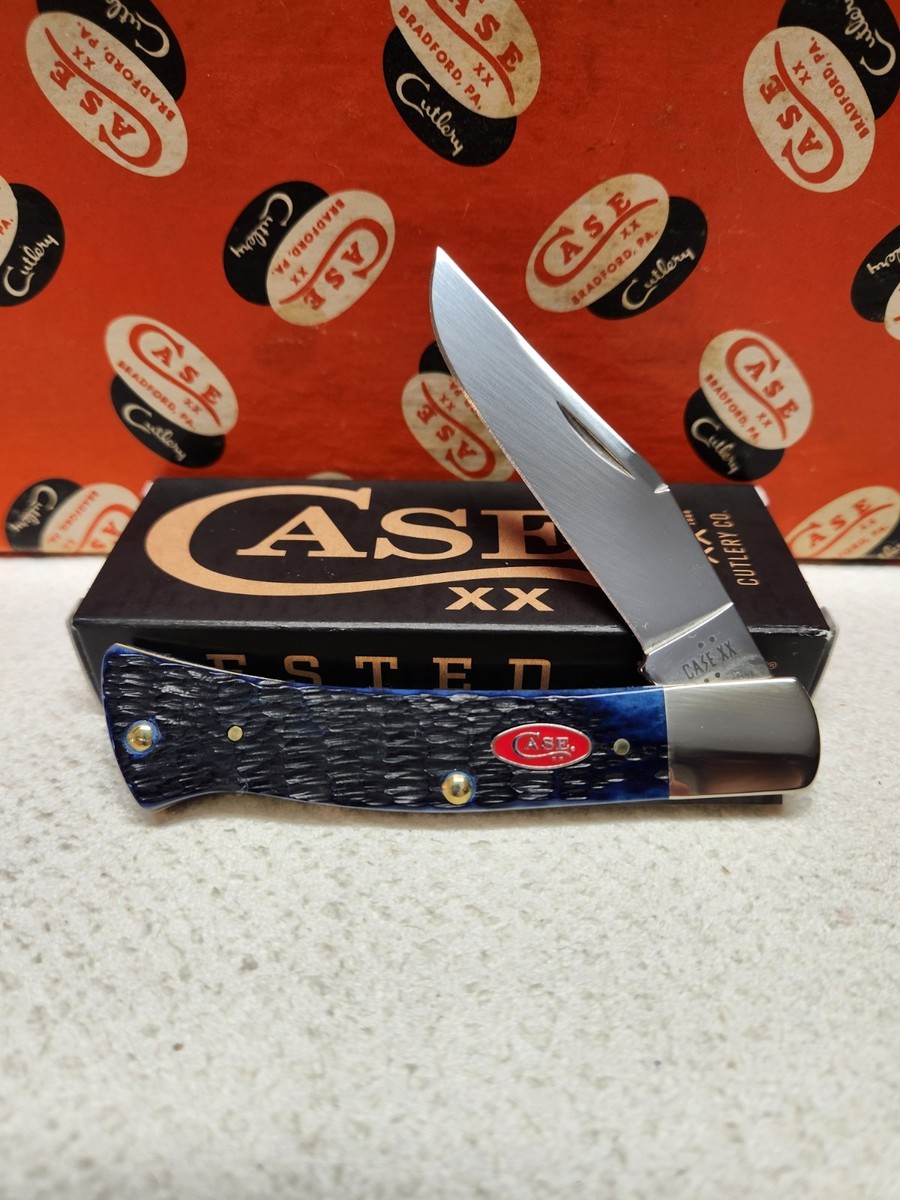 2026 Case Xx Axe Handle Navy Blue Bone | eBay