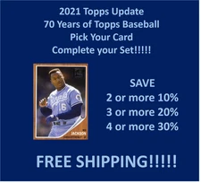 2021 Topps Update 70 Years of Topps Baseball You Pick Complete your set SPECIAL!