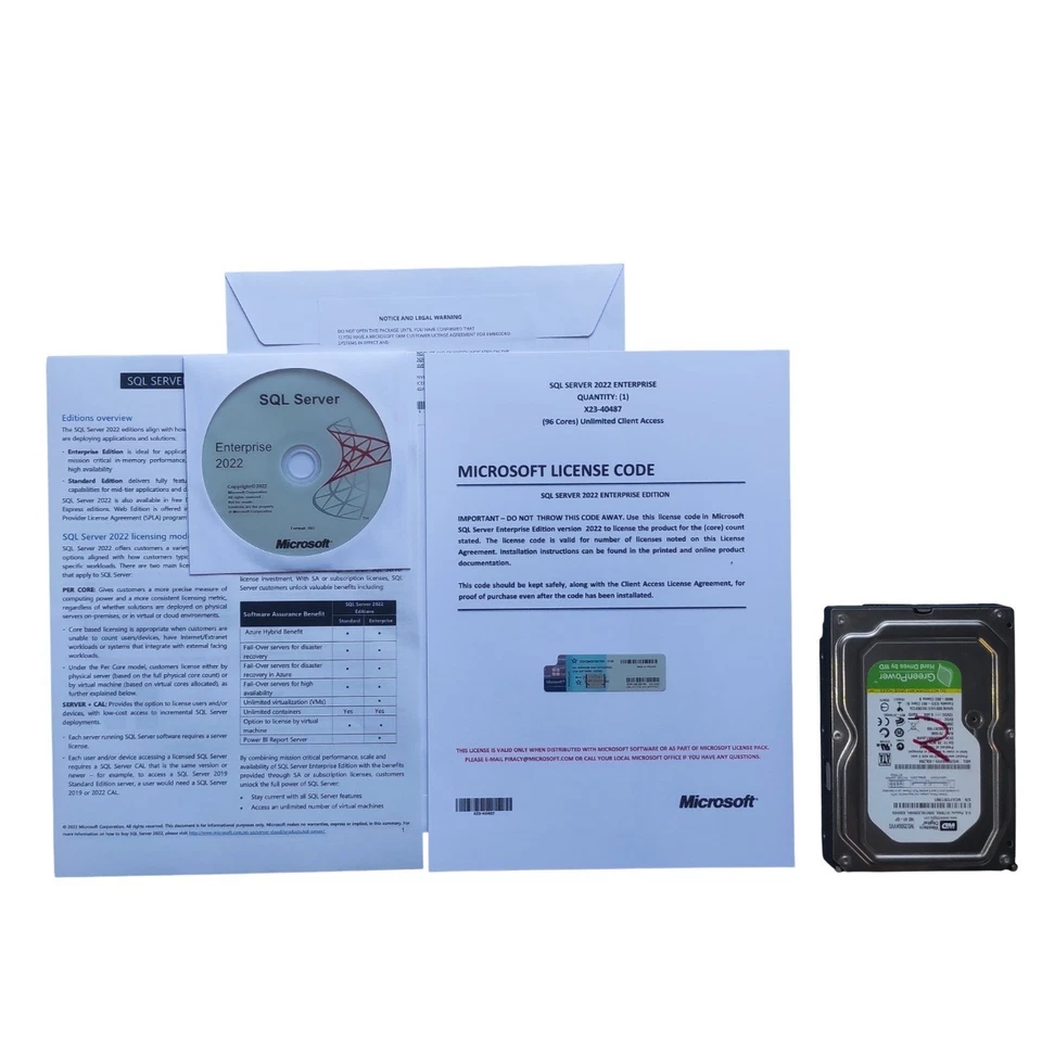 SQL Server 2022 Enterprise 96 Core License with unlimited User CALs - Image 3 of 3