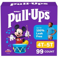 Pull-Ups Boys' Potty Training Pants, Size 4T-5T 4T-5T, Multi-color