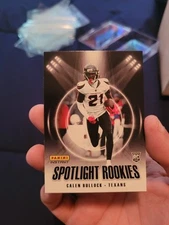 2024 PANINI INSTANT NFL SPOTLIGHT ROOKIES CALEN BULLOCK RC ROOKIE TEXANS