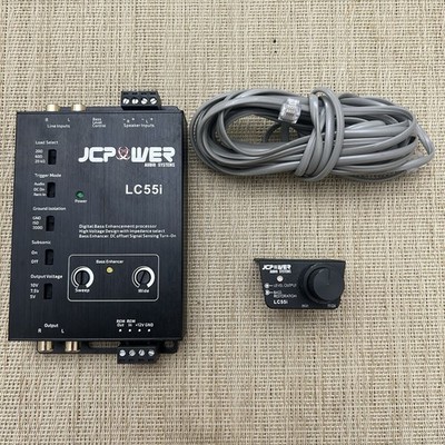 JCPOWER LC55i Bass Restoration Processor & Line Output Converter JC Power