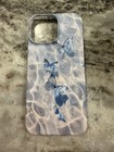 Blue & White Butterfly Water Pattern Lightweight Case for iPhone 16 Pro Max — photo 1