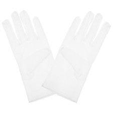 Children Gloves Kids Costume Gloves White for Dance Performance Props