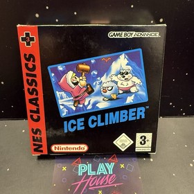 ICE CLIMBER GBA GAMEBOY ADVANCE PAL ITA EUR NES CLASSICS USATO COMPLETO