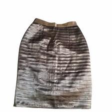 Dior Boutique Womens Vintage Chocolate Brown Pencil Skirt