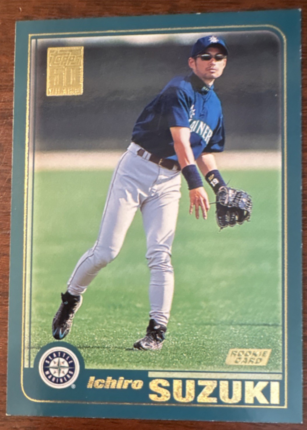 Topps 2001 Ichiro Suzuki Rookie Card #726 Seattle Mariners Baseball MLB