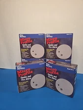 Six (6) New Fire Sentey Micro Profile Smoke And Fire Alarm Model #0914.