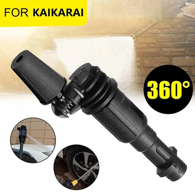 #ad Turbocharged Cleaning Accessory 360 Degree Swivel Nozzle for Karcher Washers $13.54