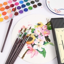 Kolinsky Watercolor Brush Set Pure Kolinsky Sable Hair Pointed round Art Paintbr