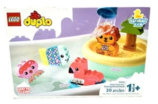 Lego Duplo 10966 Bath Time Fun: Floating Animal Island- NEW/OPEN BOX Sealed Bags