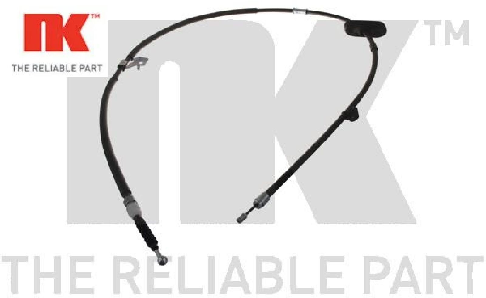 Nk Seilzug, Feststellbremse [Hersteller-Nr. 9036166] für Vauxhall, Opel - Bild 2