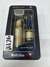 BaByliss Pro FXONE GOLDFX All-Metal Interchangeable-Battery Trimmer #FX799G