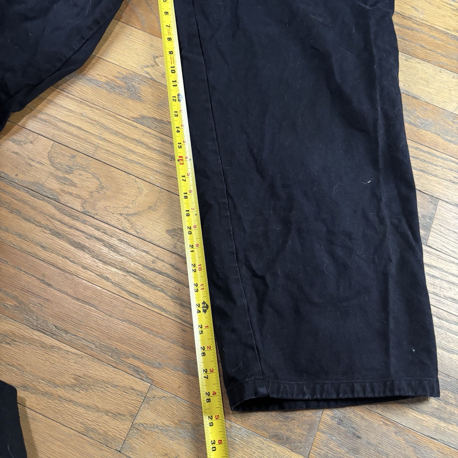 Missing Purpose Black Devil Embroidered baggy Pan… - image 5