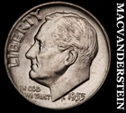 1955 Roosevelt Dime- Silver Choice Gem Brilliant Uncirculated Luster #i8442