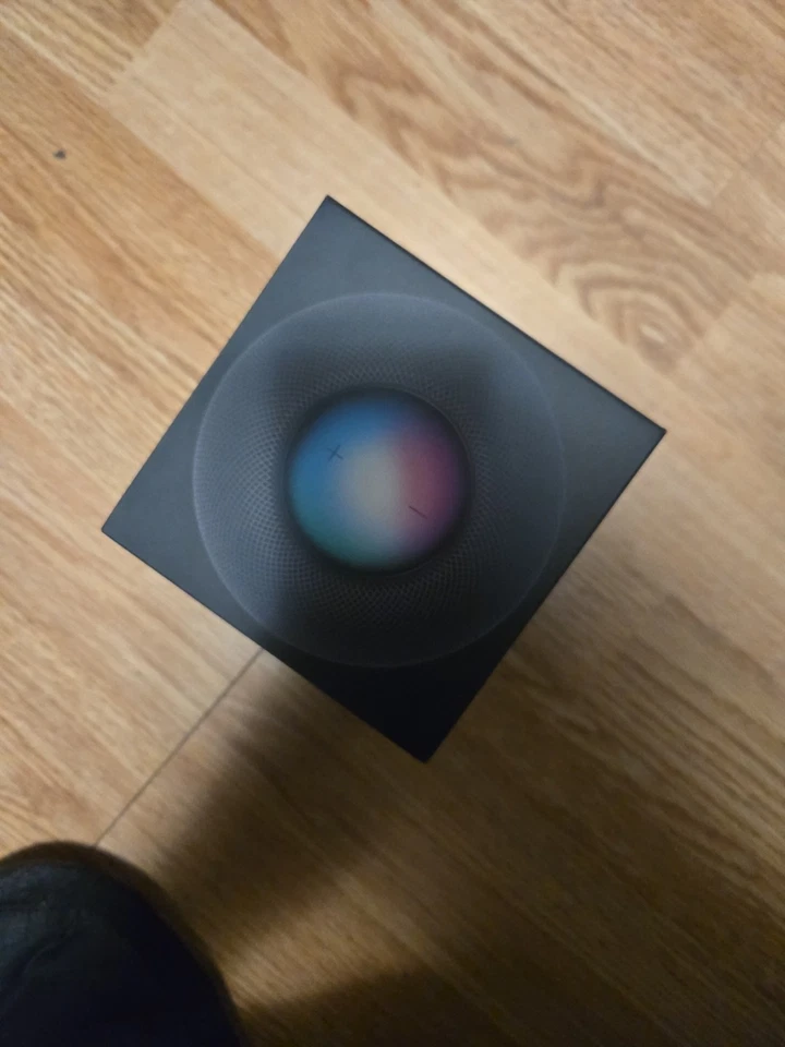 Apple iPhone HomePod Mini Bluetooth Smart Speaker Black 1 BOX Only ORIGINAL BOX - image 4 of 4